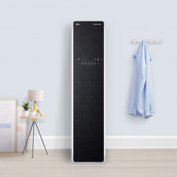 LG 스타일러 3벌+바지 1벌 / 슬림/린넨블랙/S3BF