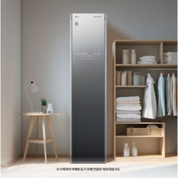 LG 트롬 빌트인 스타일러 S3MFB, 3벌+바지1벌, 블랙틴트미러