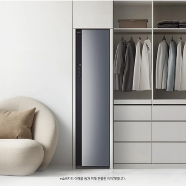 LG 스타일러 오브제컬렉션 2026 NEW SC3GME50 (3벌) 블랙틴트미러