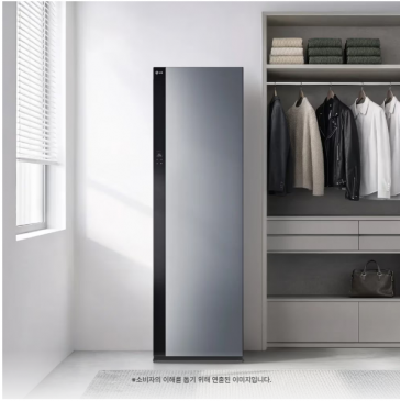 LG 스타일러 오브제컬렉션 2026 NEW +스티머 SC5GMR70S (5벌) 블랙틴트미러